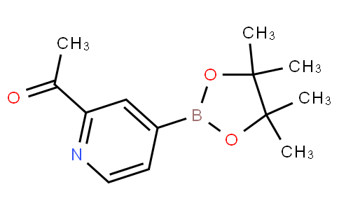 1-(4-(4,4,5,5-tetramethyl-1,3,2-dioxaborolan-2-yl)pyridin-2-yl)ethanone