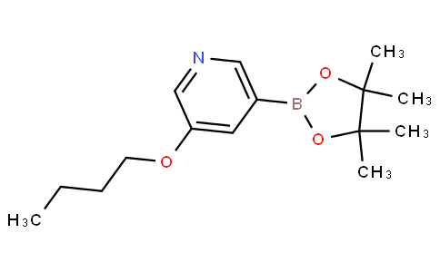 3-butoxy-5-(4,4,5,5-tetramethyl-1,3,2-dioxaborolan-2-yl)pyridine
