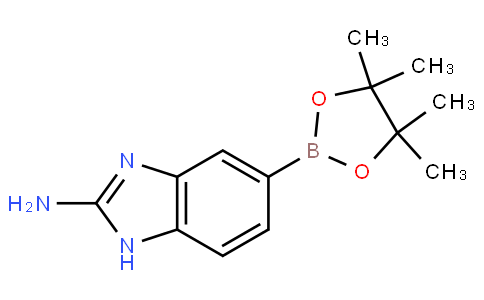 5-(4,4,5,5-tetramethyl-1,3,2-dioxaborolan-2-yl)-1H-benzo[d]imidazol-2-amine