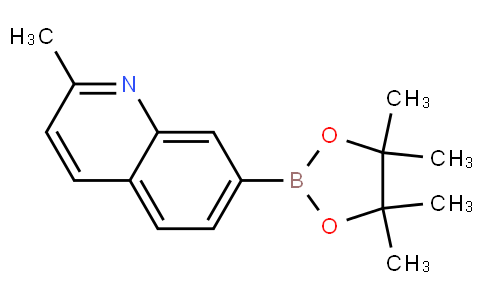 2-methyl-7-(4,4,5,5-tetramethyl-1,3,2-dioxaborolan-2-yl)quinoline