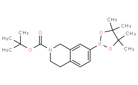 tert-butyl 7-(4,4,5,5-tetramethyl-1,3,2-dioxaborolan-2-yl)-3,4-dihydroisoquinoline-2(1H)-carboxylate