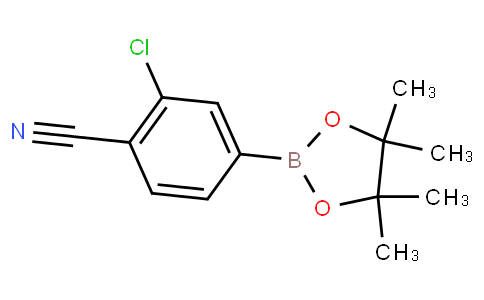 2-chloro-4-(4,4,5,5-tetramethyl-1,3,2-dioxaborolan-2-yl)benzonitrile