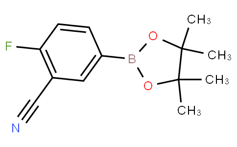 2-fluoro-5-(4,4,5,5-tetramethyl-1,3,2-dioxaborolan-2-yl)benzonitrile