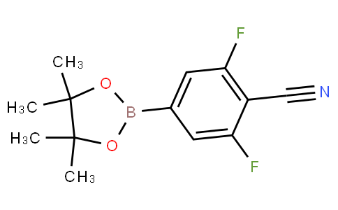 2,6-difluoro-4-(4,4,5,5-tetramethyl-1,3,2-dioxaborolan-2-yl)benzonitrile
