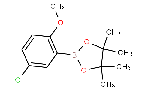 2-(5-chloro-2-methoxyphenyl)-4,4,5,5-tetramethyl-1,3,2-dioxaborolane