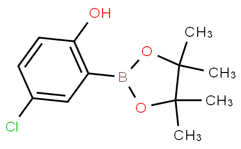 4-chloro-2-(4,4,5,5-tetramethyl-1,3,2-dioxaborolan-2-yl)phenol