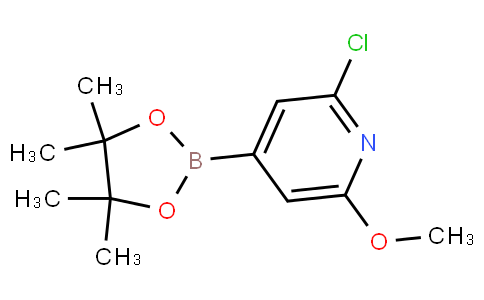 2-氯-6-甲氧基吡啶-4-硼酸频那醇酯