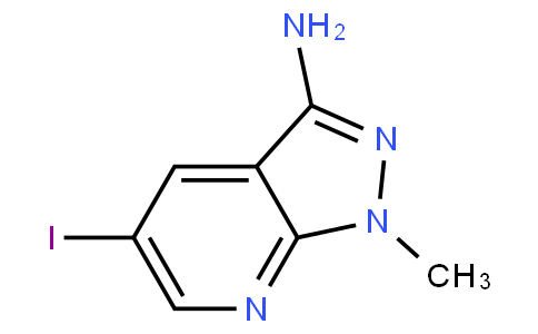5-iodo-1-methyl-1H-pyrazolo[3,4-b]pyridin-3-amine