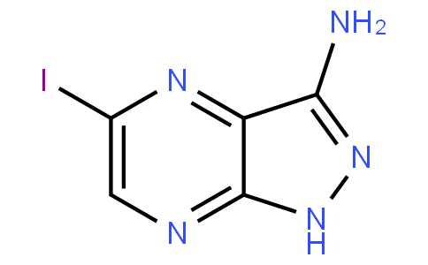 5-iodo-1H-pyrazolo[4,3-b]pyrazin-3-amine