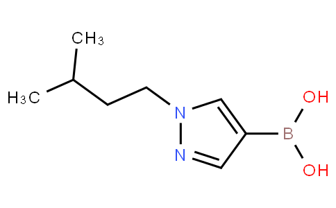 1-(3-甲基丁基)-1H-吡唑-4-硼酸