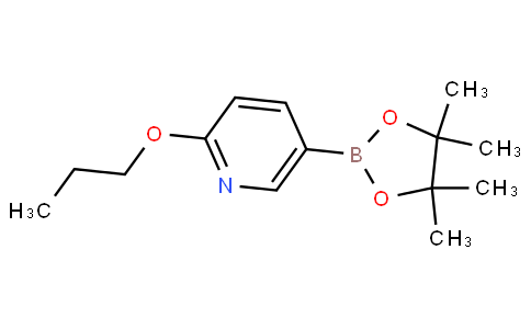 2-propoxy-5-(4,4,5,5-tetramethyl-1,3,2-dioxaborolan-2-yl)pyridine