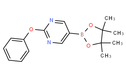2-phenoxy-5-(4,4,5,5-tetramethyl-1,3,2-dioxaborolan-2-yl)pyrimidine