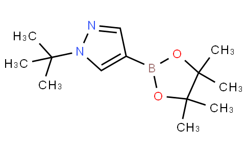 1-(tert-butyl)-4-(4,4,5,5-tetramethyl-1,3,2-dioxaborolan-2-yl)-1H-pyrazole