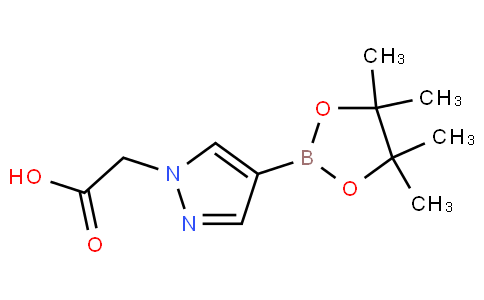 4-(4,4,5,5-四甲基-1,3,2-二噁硼烷-2-基)-1H-吡唑-1-乙酸