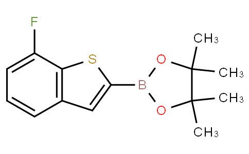 2-(7-fluorobenzo[b]thiophen-2-yl)-4,4,5,5-tetramethyl-1,3,2-dioxaborolane