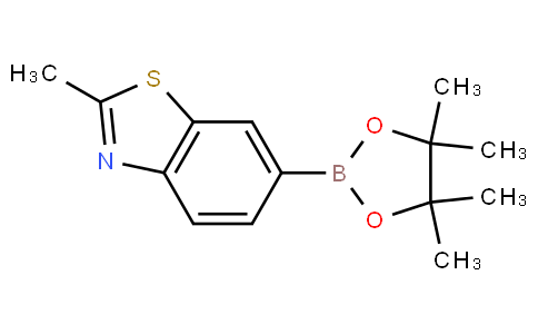 2-methyl-6-(4,4,5,5-tetramethyl-1,3,2-dioxaborolan-2-yl)benzo[d]thiazole