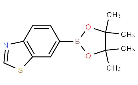 6-(4,4,5,5-tetramethyl-1,3,2-dioxaborolan-2-yl)benzo[d]thiazole