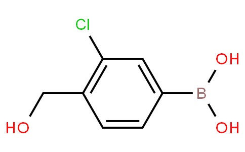 (3-chloro-4-(hydroxymethyl)phenyl)boronic acid