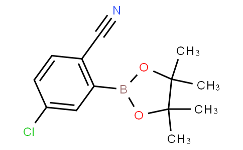 4-chloro-2-(4,4,5,5-tetramethyl-1,3,2-dioxaborolan-2-yl)benzonitrile