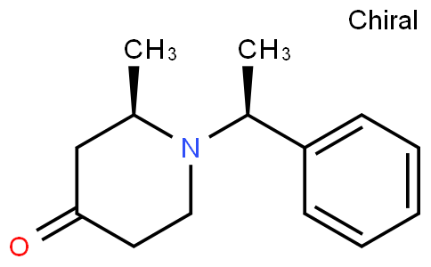 (R)-2-methyl-1-((S)-1-phenylethyl)piperidin-4-one