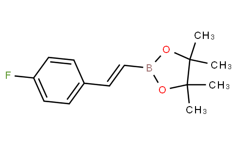 (E)-2-(4-fluorostyryl)-4,4,5,5-tetramethyl-1,3,2-dioxaborolane