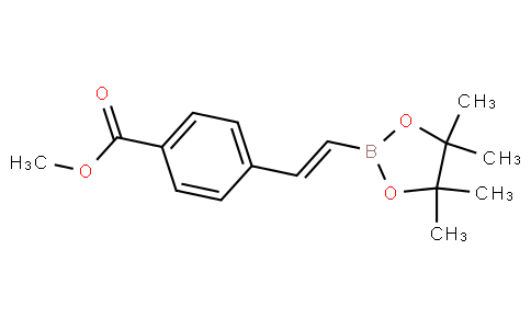 (E)-methyl 4-(2-(4,4,5,5-tetramethyl-1,3,2-dioxaborolan-2-yl)vinyl)benzoate