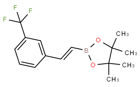 反式-2-(3-三氟甲基苯基)乙烯基硼酸频那醇酯