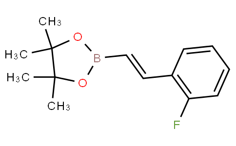 (E)-2-(2-fluorostyryl)-4,4,5,5-tetramethyl-1,3,2-dioxaborolane