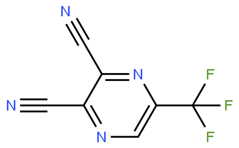 5-(trifluoromethyl)pyrazine-2,3-dicarbonitrile