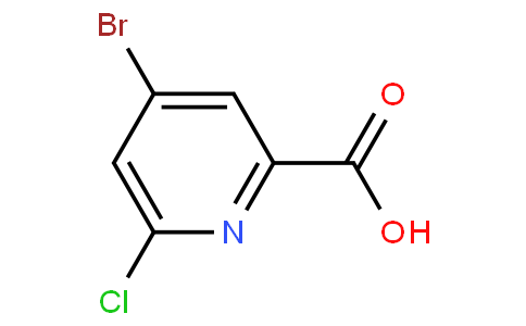 4-溴-6-氯吡啶-2-羧酸