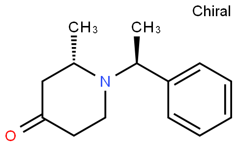 (S)-2-methyl-1-((S)-1-phenylethyl)piperidin-4-one