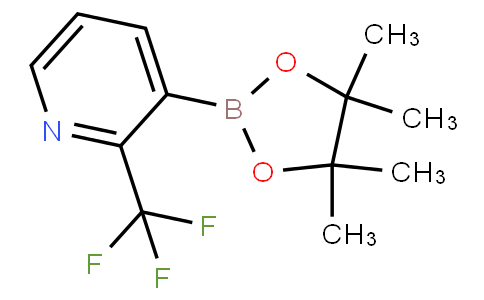 3-(4,4,5,5-tetramethyl-1,3,2-dioxaborolan-2-yl)-2-(trifluoromethyl)pyridine