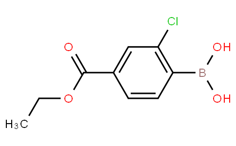 2-chloro-4-(ethoxycarbonyl)phenylboronic acid