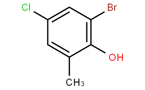 2-bromo-4-chloro-6-methylphenol