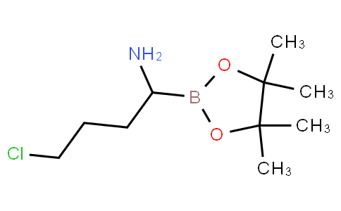 4-chloro-1-(4,4,5,5-tetramethyl-1,3,2-dioxaborolan-2-yl)butan-1-amine