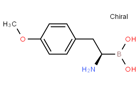 (R)-(1-amino-2-(4-methoxyphenyl)ethyl)boronic acid
