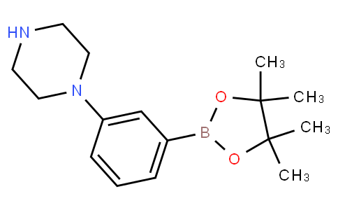 1-(3-(4,4,5,5-tetramethyl-1,3,2-dioxaborolan-2-yl)phenyl)piperazine