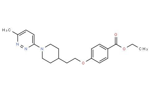 ethyl 4-(2-(1-(6-methylpyridazin-3-yl)piperidin-4-yl)ethoxy)benzoate