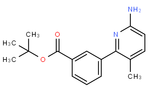tert-butyl 3-(6-amino-3-methylpyridin-2-yl)benzoate