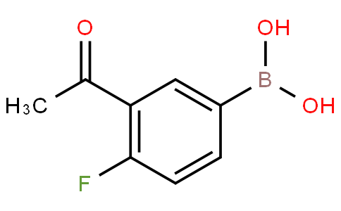 3-乙酰基-4-氟苯基硼酸
