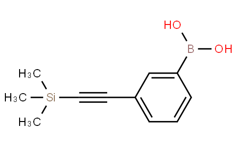 3-((trimethylsilyl)ethynyl)phenylboronic acid