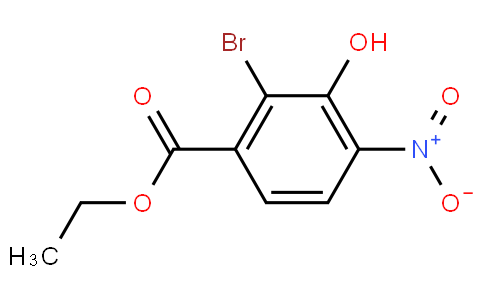 ethyl 2-bromo-3-hydroxy-4-nitrobenzoate
