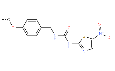 1-(4-methoxybenzyl)-3-(5-nitrothiazol-2-yl)urea