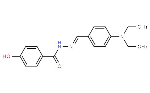 (E)-N'-(4-(diethylamino)benzylidene)-4-hydroxybenzohydrazide