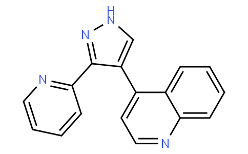 4-(3-(pyridin-2-yl)-1H-pyrazol-4-yl)quinoline