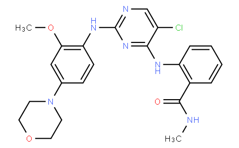 2-((5-chloro-2-((2-methoxy-4-morpholinophenyl)amino)pyrimidin-4-yl)amino)-N-methylbenzamide