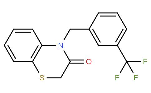 4-(3-(trifluoromethyl)benzyl)-2H-benzo[b][1,4]thiazin-3(4H)-one