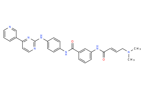 3-[[4-(二甲基氨基)-1-氧代-2-丁烯-1-基]氨基]-N-[4-[[4-(3-吡啶基)-2-嘧啶基]氨基]苯基]苯甲酰胺