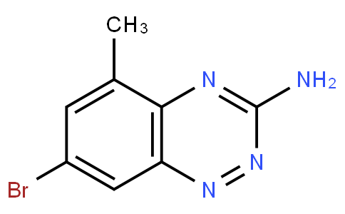 7-bromo-5-methylbenzo[e][1,2,4]triazin-3-amine