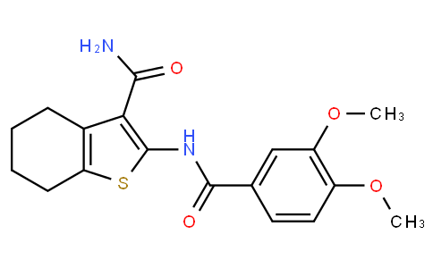 2-(3,4-Dimethoxybenzamido)-4,5,6,7-tetrahydrobenzo[b]thiophene-3-carboxamide